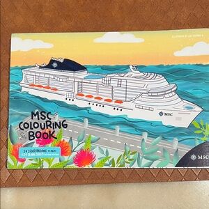 MSC Coloring Book for Kids - Multicolor